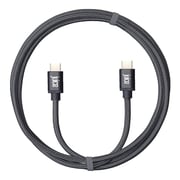 Juice Braided Type C To Type C Cable 1m Grey