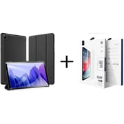 DuxDucis Trifold Case Black Galaxy Tab A7 10.4inch + HD9H Screen Protector