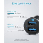 Anker PowerDrive 2 Alloy Metal Mini Car Charger Black