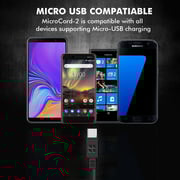 Promate Microcord-2 Super-Durable Data & Charge USB-A to Micro-USB Cable