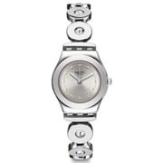 Swatch Irony Inspirance Silver Dial Stainless Steel Ladies Watch YSS317G
