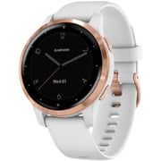 Garmin 010-02172-24 Vivo Active 4S Smart Watch White/Rose Gold