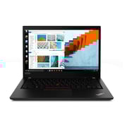 Lenovo ThinkPad T14 Gen 1 (2019) Laptop - 10th Gen / Intel Core i5-10210U / 14inch HD / 256GB SSD / 8GB RAM / Shared Intel UHD Graphics / Windows 10 / English & Arabic Keyboard / Black / Middle East Version - [20S0002UAD]