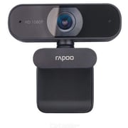 Rapoo C260 Webcam + ESET NOD32 Antivirus 2 User/1 Year Black