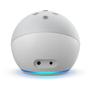 مكبر الصوت الذكي Amazon Echo Dot من الجيل الرابع مع Alexa بلون أبيض