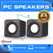 Kisonli Multimedia USB Speaker Black