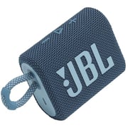 JBL GO 3 Portable Waterproof Speaker Blue