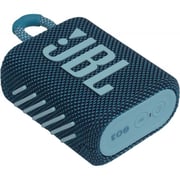 JBL GO 3 Portable Waterproof Speaker Blue