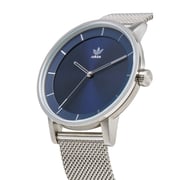 Adidas Mens Analogue Quartz Watch with Stainless Steel Mesh Strap Z04-2928-00