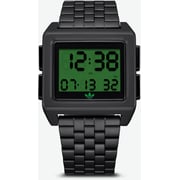 Adidas Watches Archive_M1. Men's 70's Style Stainless Steel Digital Watch with 5 Link Bracelet (36 mm)