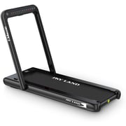 Skyland 2 in 1 Treadmill Machine Walking Pad & Running Pad with Remote Control and Bluetooth Speaker EM-1282-H(Black)