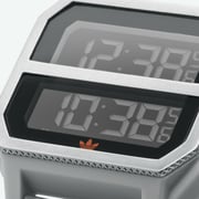 Adidas Men's Archive R2 Z16 3199-00 Silver Silicone Quartz Fashion Watch