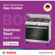 Bosch 5 Gas Burners Cooker HGV1D0V50M