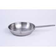 Falez 9 Piece Alfa Non-Stick Stainless Steel Cookware Set Silver Color