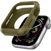 Spigen Rugged Armor Protector designed for Apple Watch Case Series 8/7 (41mm) and Series SE2/6/SE/5/4 (40mm) - Olive Green