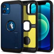 Spigen Tough Armor designed for iPhone 12 Mini case/cover with Extreme Impact Foam - Navy Blue