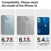 Spigen Liquid Air designed for iPhone 12 Mini case/cover - Navy Blue