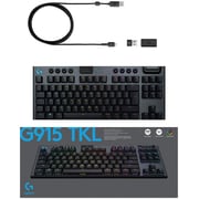 Logitech G915 TKL Tenkeyless LIGHTSPEED Wireless RGB Mechanical Gaming Keyboard