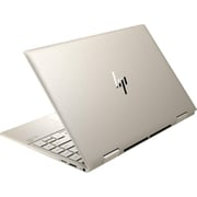 HP ENVY x360 (2020) Laptop - 11th Gen / Intel Core i7-1165G7 / 13.3inch FHD Touch / 512GB SSD / 8GB RAM / Shared Intel Iris Graphics / Windows 10 / English & Arabic Keyboard / Pale Gold / Middle East Version - [13-BD0023DX]