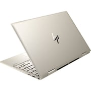 HP ENVY x360 (2020) Laptop - 11th Gen / Intel Core i7-1165G7 / 13.3inch FHD Touch / 512GB SSD / 8GB RAM / Shared Intel Iris Graphics / Windows 10 / English & Arabic Keyboard / Pale Gold / Middle East Version - [13-BD0023DX]