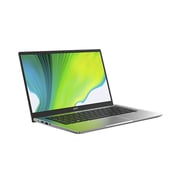 Acer Swift 1 SF114-33-C4J5 Laptop - Celeron 1.1GHz 4GB 64GB Shared Win10Home 14inch FHD Silver English/Arabic Keyboard