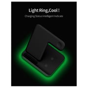 Maxguard MGVC05 Veloce-Series 3 In 1 Wireless Charger Black