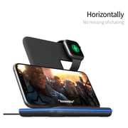 Maxguard MGVC05 Veloce-Series 3 In 1 Wireless Charger Black