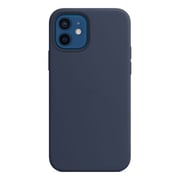 Maxguard Efficiente-Series Iphone 12/12 Pro Magnetic Liquid Silicone Case Blue