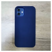 Maxguard Efficiente-Series Iphone 12/12 Pro Magnetic Liquid Silicone Case Blue
