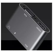 BrandTech BTUSB5IN1 5 In 1 USB Type-C Hub Grey