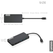 Lenovo USB-C 7 in 1 Hub Docking Station GX90T77924