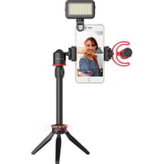 Boya All in One Video Kit With Shotgun Microphone Black