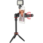 Boya All in One Video Kit With Shotgun Microphone Black
