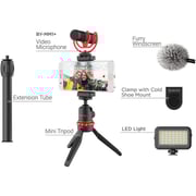 Boya All in One Video Kit With Shotgun Microphone Black