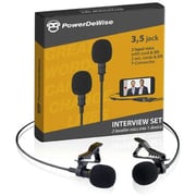Powerdewise Lavalier Lapel Microphone Set 1B