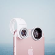 STek Momax Mobile Camera Lens Universal Clip 2 In 1