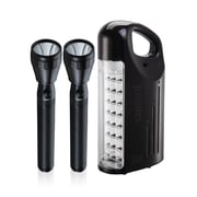 Sanford Rechargeable LED Search Light And Emergency Combo 3 In 1 (3Sc+3Sc+24Pcs LED)