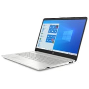 HP (2020) Laptop - 11th Gen / Intel Core i7-1165G7 / 15.6inch FHD / 1TB HDD+256GB SSD / 8GB RAM / 2GB NVIDIA GeForce MX450 Graphics / Windows 10 / English & Arabic Keyboard / Natural Silver / Middle East Version - [15-dw3056ne]