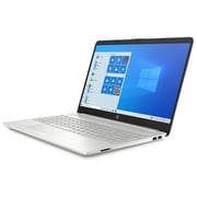 HP (2020) Laptop - 11th Gen / Intel Core i7-1165G7 / 15.6inch FHD / 1TB HDD+256GB SSD / 8GB RAM / 2GB NVIDIA GeForce MX450 Graphics / Windows 10 / English & Arabic Keyboard / Natural Silver / Middle East Version - [15-dw3056ne]