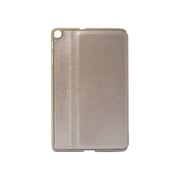 Kaku Samsung Galaxy Tab A 10.1 T515/T510 Leather Flip Case Cover - Beige