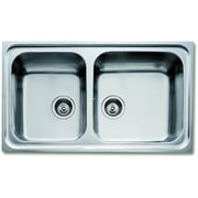 TEKA Inset Stainless Steel Sink With Two Bowls Classic 2B 86