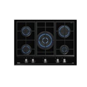 TEKA GZC 75330 XBB Gas on Glass Hob with ExactFlame function in 70 cm of butane gas