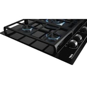 TEKA GZC 75330 XBB Gas on Glass Hob with ExactFlame function in 70 cm of butane gas