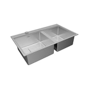 TEKA Inset Stainless Steel Sink With Two Bowls Zenit Rs15 2C 86