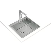 TEKA Inset Stainless Steel Sink With One Bowl Zenit Rs15 1B