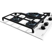 TEKA 70cm GZC 75330 Gas on Glass White Hob with ExactFlame function of natural gas