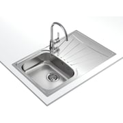 TEKA Inset Reversible Sink With Matt Finish Starbright 45 E-Xn 1B 1D
