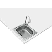 TEKA Inset Sink With Matt Finish One Bowl Starbright 45 E-Xn 1B