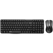 Rapoo X1800 Pro Wireless Combo Keyboard+Mouse Black English/Arabic