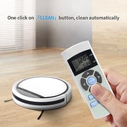 Ilife V3S Pro Robot Vacuum Cleaner, Slim, Automatic Self-Charging Robotic Vacuum Cleaner, Daily Schedule Cleaning, Ideal For Pet Hair Hard Floor And Low Pile Carpet